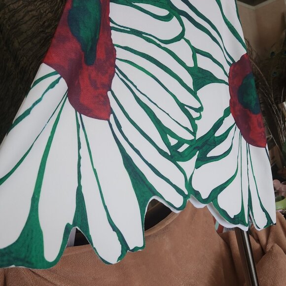 Very unique - check out the hem line - gorgeous colours - side zipper - Picture 3 of 4